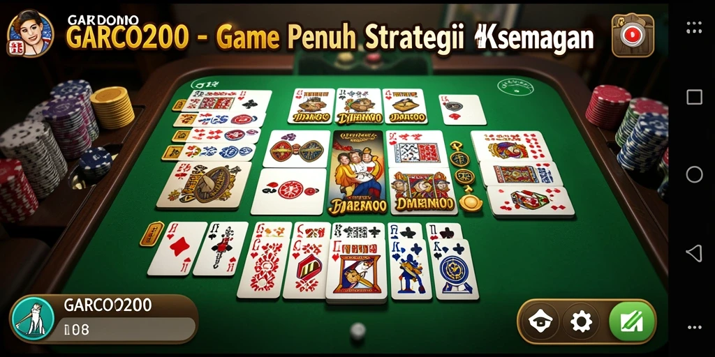 Tangkap momen seru bermain domino di GARCO200.