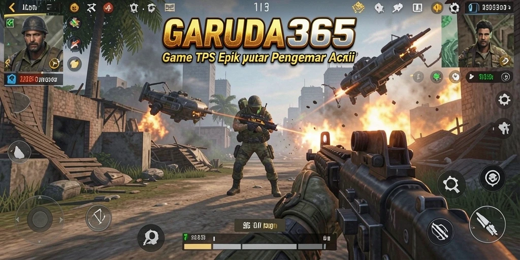 Tampilan memukau dari aksi gameplay GARUDA365 yang menegangkan.