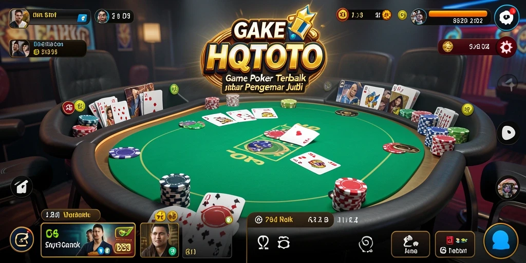 Gameplay seru dalam HQTOTO dengan pemain nyata dan taruhan yang menegangkan.