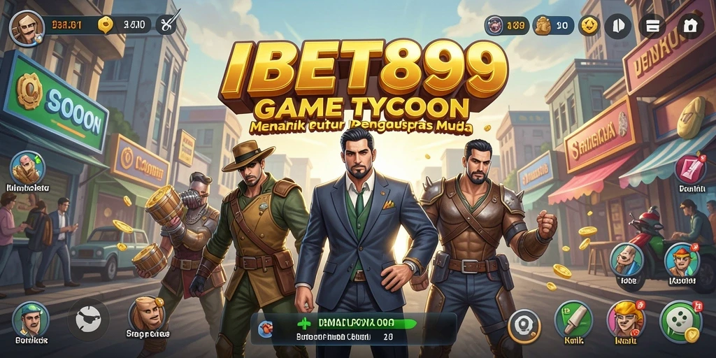 Screenshot menunjukkan gameplay Tycoon yang menarik dan interaktif.