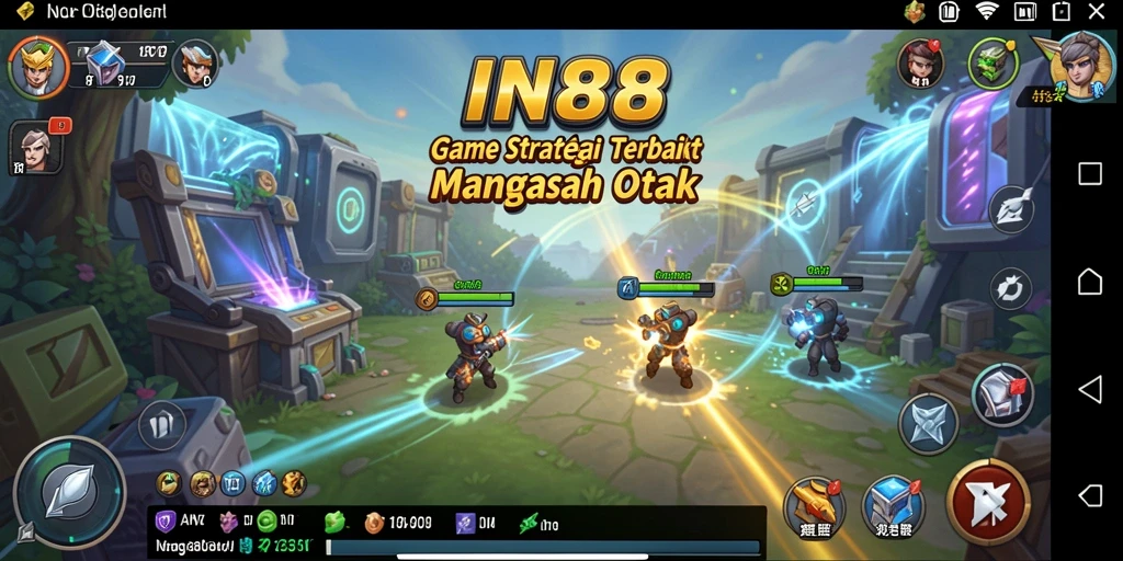 Tampilan gameplay yang menarik dalam IN88, menantang strategi Anda.