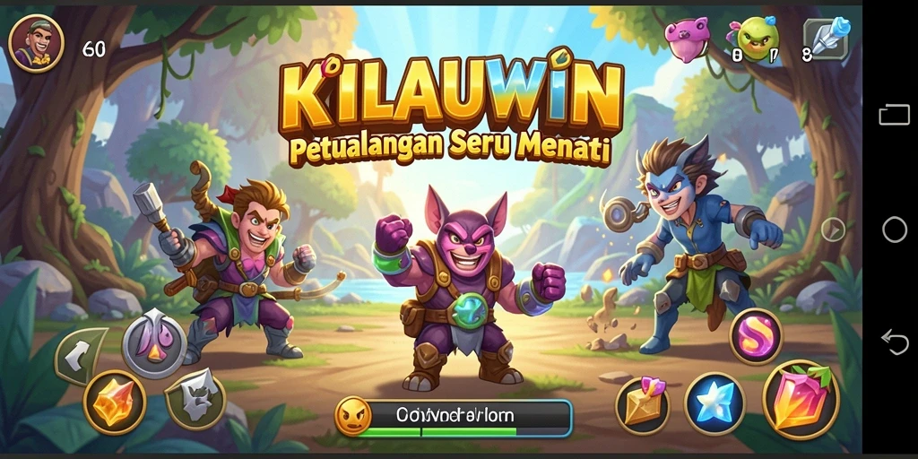 Tampilan gameplay KILAUWIN yang penuh aksi dan petualangan.