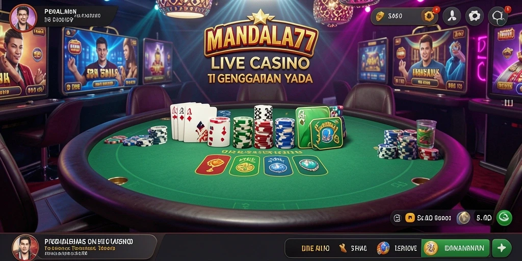 Gameplay seru di MANDALA77 dengan dealer langsung dan interaksi real-time.