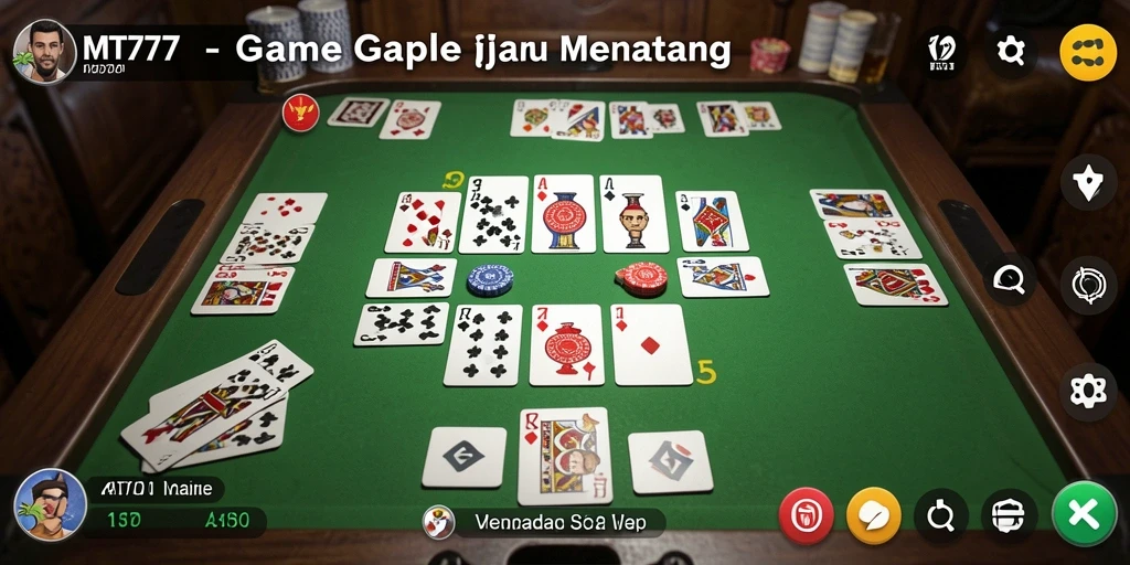 Tampilan gameplay seru dan penuh tantangan dari MT777.