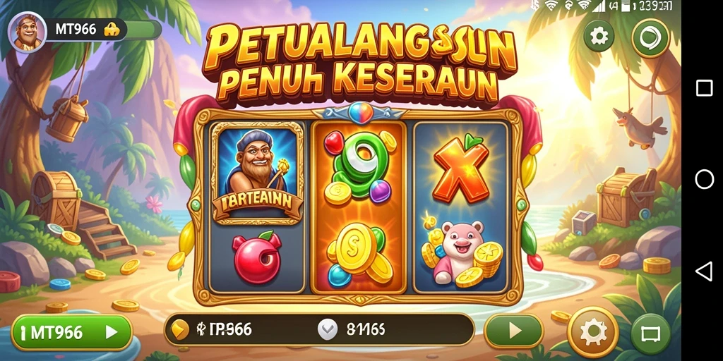 Gameplay menarik di MT966 dengan berbagai tema slot.