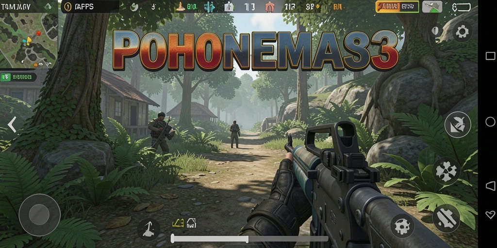 Tangkapan layar gameplay seru di POHONEMAS33.