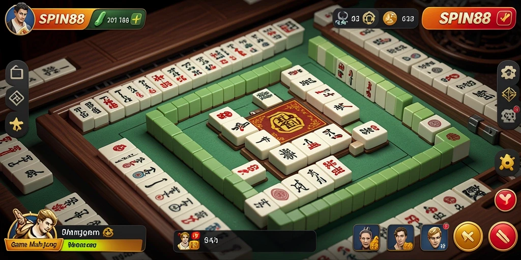 Tampilan gameplay SPIN88 yang menarik dan berwarna-warni.
